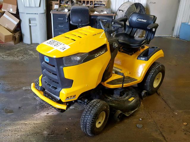 1B077H40278 - 2018 CUB LAWN MOWER YELLOW photo 2