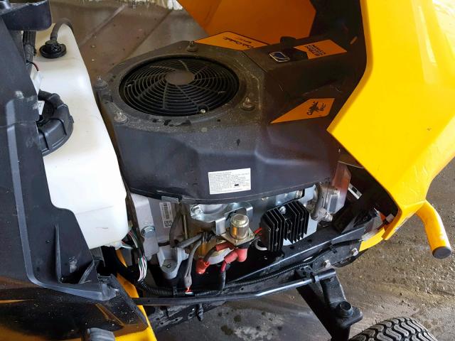 1B077H40278 - 2018 CUB LAWN MOWER YELLOW photo 7