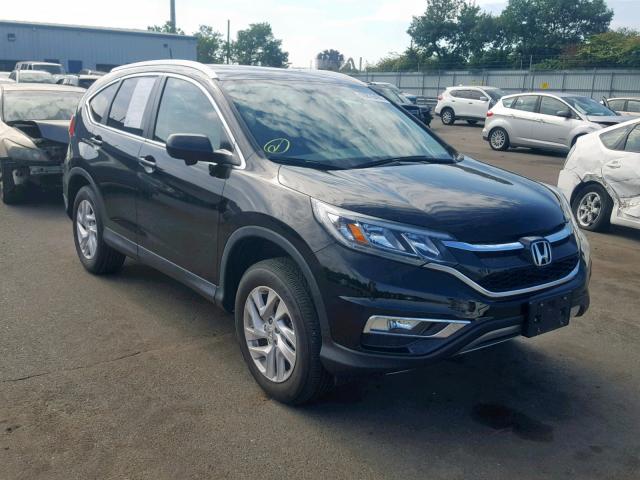 2HKRM4H73FH684123 - 2015 HONDA CR-V EXL BLACK photo 1