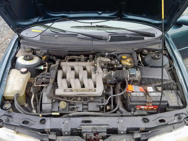 1FALP66L5SK170848 - 1995 FORD CONTOUR LX TEAL photo 7