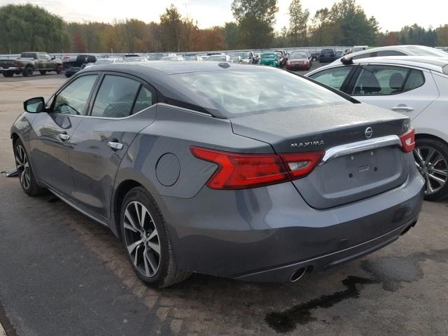 1N4AA6AP9JC361023 - 2018 NISSAN MAXIMA 3.5 GRAY photo 3