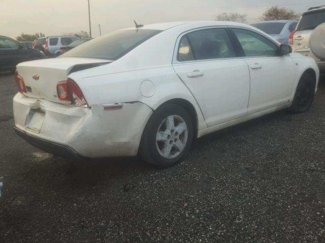 1G1ZG57B68F298465 - 2008 CHEVROLET MALIBU LS 白色 照片 4