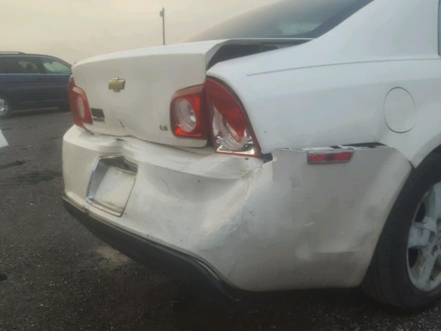1G1ZG57B68F298465 - 2008 CHEVROLET MALIBU LS 白色 照片 9