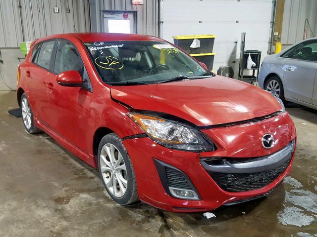 JM1BL1K51B1416036 - 2011 MAZDA 3 S RED photo 1