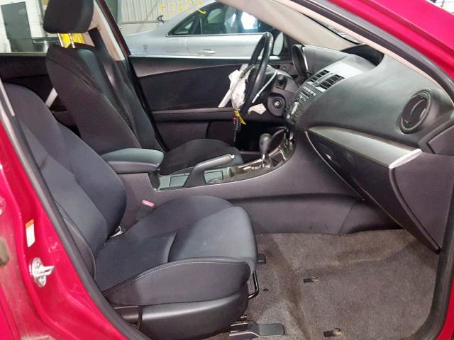 JM1BL1K51B1416036 - 2011 MAZDA 3 S RED photo 5