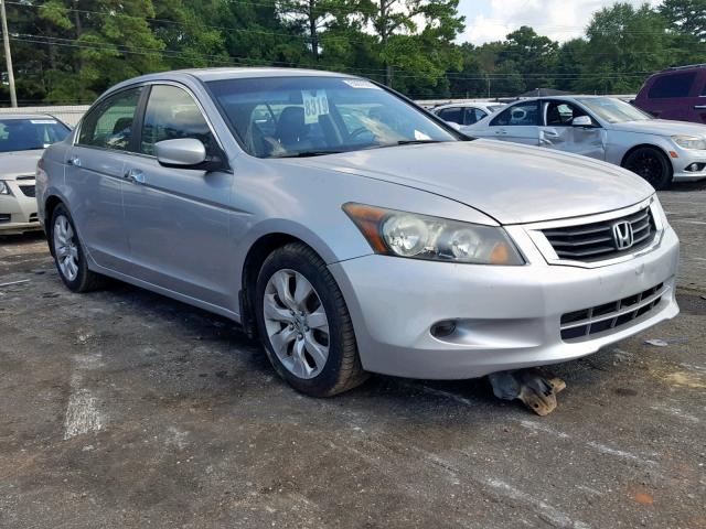 1HGCP36858A073105 - 2008 HONDA ACCORD EXL SILVER photo 1