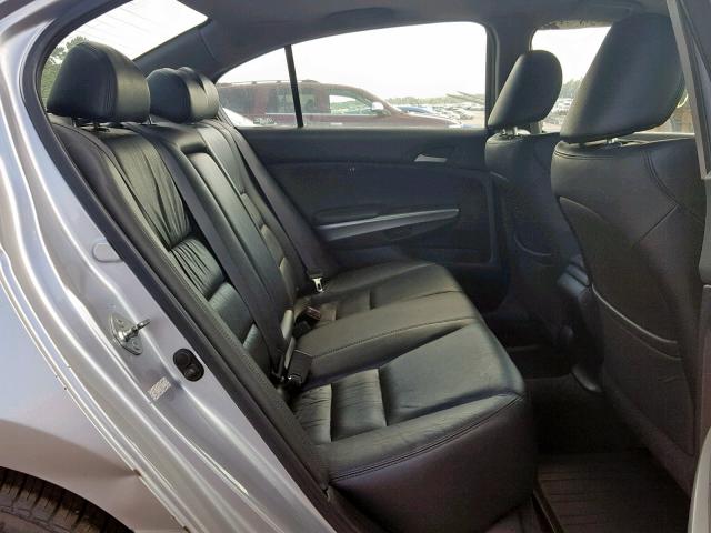 1HGCP36858A073105 - 2008 HONDA ACCORD EXL SILVER photo 6