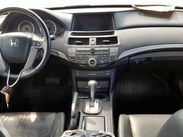 1HGCP36858A073105 - 2008 HONDA ACCORD EXL SILVER photo 9