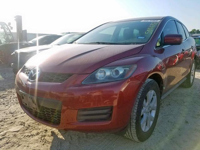 JM3ER293280169203 - 2008 MAZDA CX-7 RED photo 2