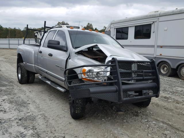 3D7MX48C46G187224 - 2006 DODGE RAM 3500 S SILVER photo 1