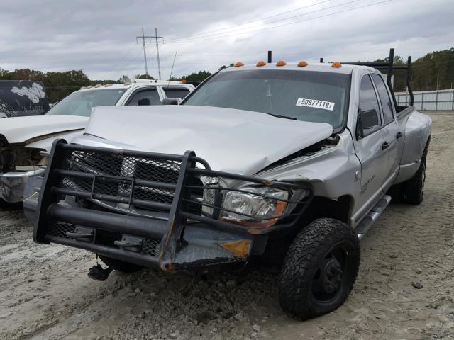 3D7MX48C46G187224 - 2006 DODGE RAM 3500 S SILVER photo 2