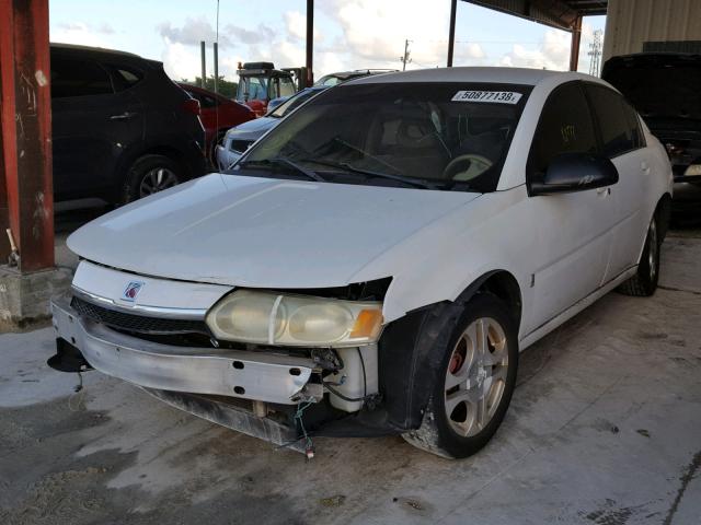 1G8AL52F73Z164950 - 2003 SATURN ION LEVEL WHITE photo 2