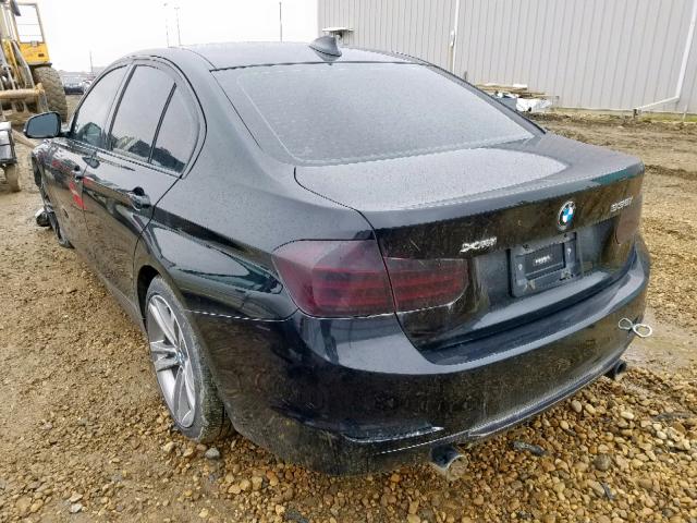 WBA3B9C54DF587032 - 2013 BMW 335 XI BLACK photo 3