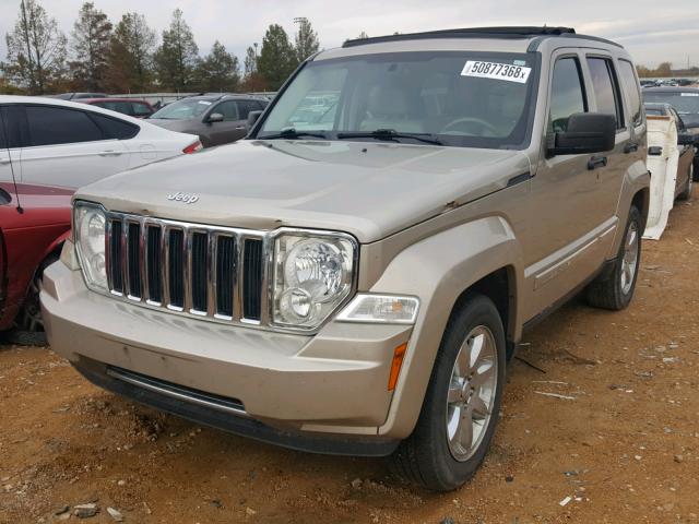 1J4PN5GK4AW127878 - 2010 JEEP LIBERTY LI GOLD photo 2