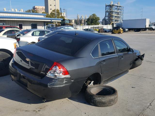 2G1WB5E34F1124203 - 2015 CHEVROLET IMPALA LIM BLACK photo 4