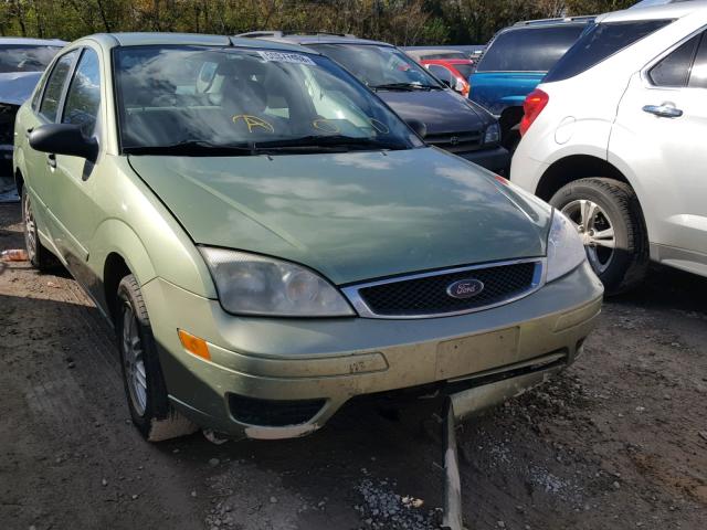 1FAFP34N67W131797 - 2007 FORD FOCUS ZX4 GREEN photo 1