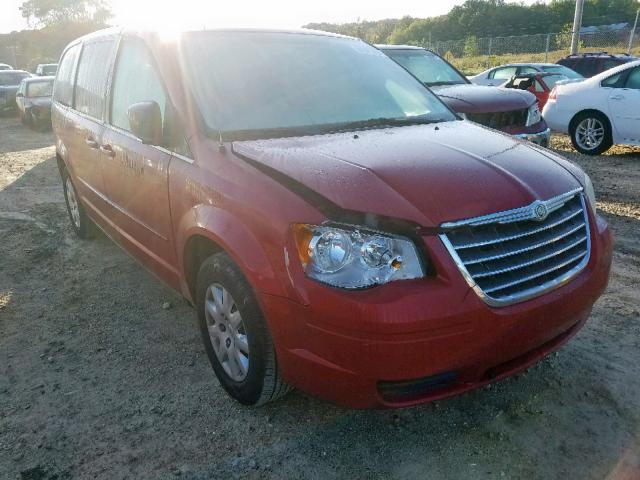 2A8HR44E59R604077 - 2009 CHRYSLER TOWN & COU RED photo 1