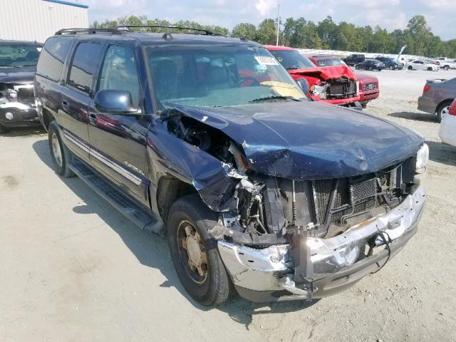 1GKEC16Z75J205278 - 2005 GMC YUKON XL C BLUE photo 1