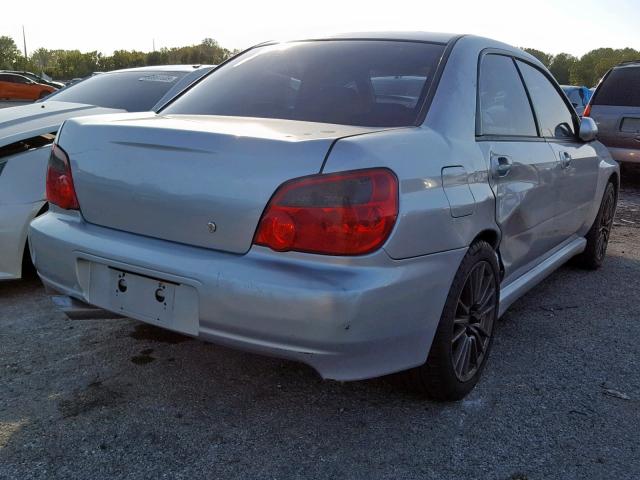 JF1GD29682G508190 - 2002 SUBARU IMPREZA WR SILVER photo 4