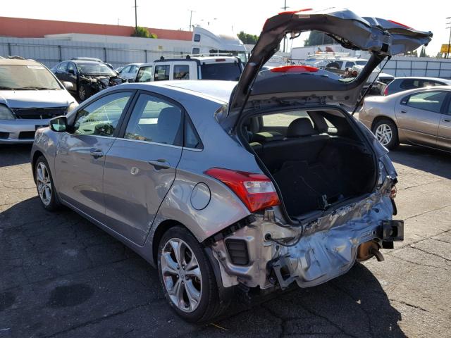 KMHD35LE4DU094519 - 2013 HYUNDAI ELANTRA GT SILVER photo 3