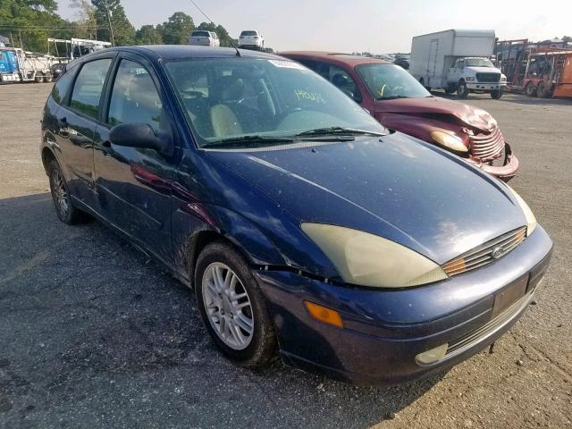 3FAFP37Z84R116604 - 2004 FORD FOCUS ZX5 BLUE photo 1