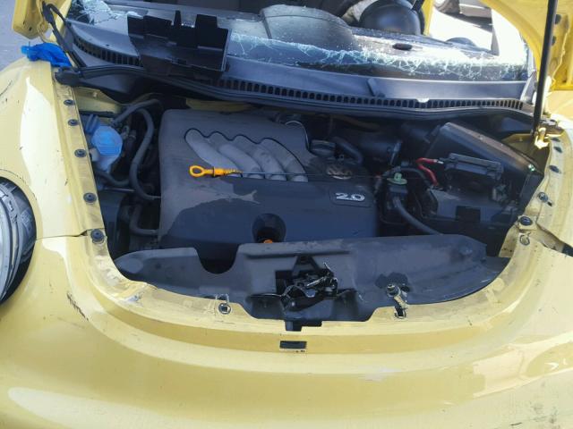 3VWCK31CX5M401297 - 2005 VOLKSWAGEN NEW BEETLE 黄色 照片 7