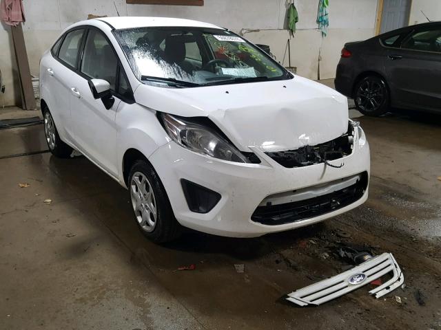 3FADP4AJ9CM187029 - 2012 FORD FIESTA S WHITE photo 1