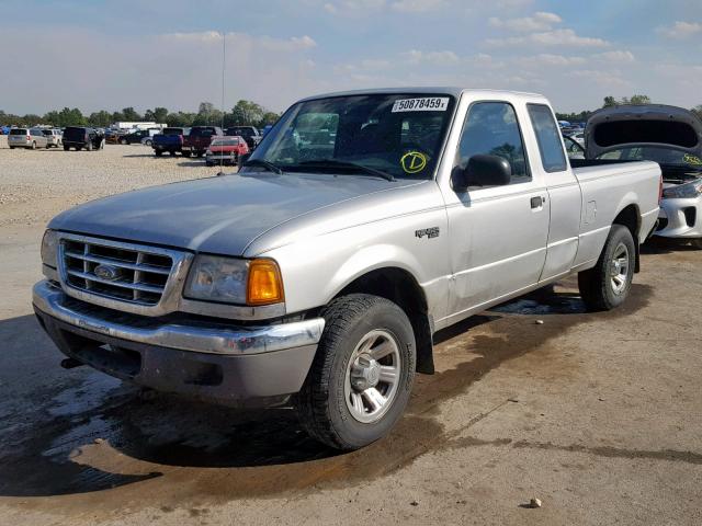1FTYR14U33PA61348 - 2003 FORD RANGER SUP SILVER photo 2