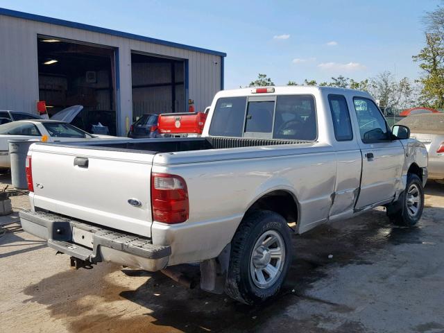 1FTYR14U33PA61348 - 2003 FORD RANGER SUP SILVER photo 4