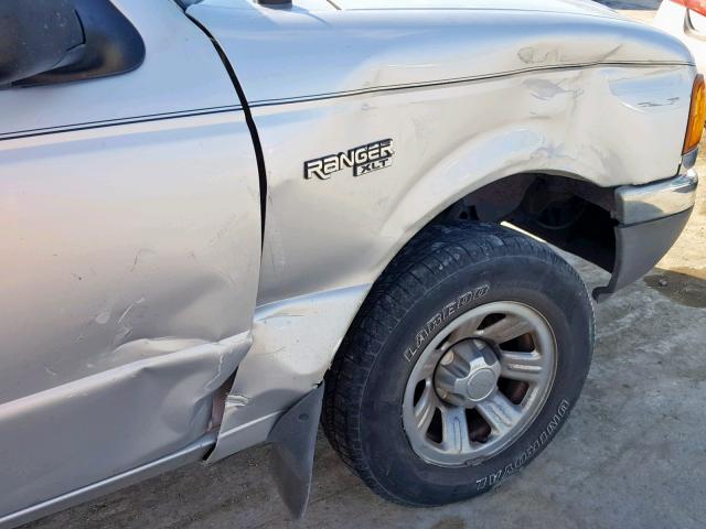 1FTYR14U33PA61348 - 2003 FORD RANGER SUP SILVER photo 9