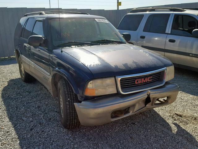 1GKDT13W8X2514700 - 1999 GMC JIMMY BLUE photo 1