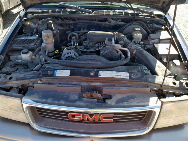 1GKDT13W8X2514700 - 1999 GMC JIMMY BLUE photo 7