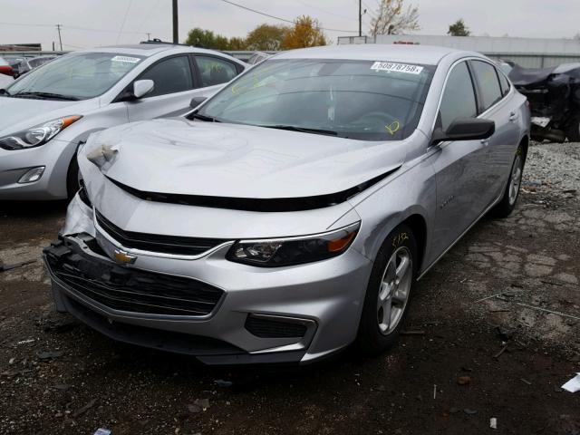 1G1ZB5ST6GF338024 - 2016 CHEVROLET MALIBU LS 灰色 照片 2