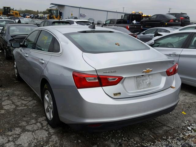 1G1ZB5ST6GF338024 - 2016 CHEVROLET MALIBU LS 灰色 照片 3