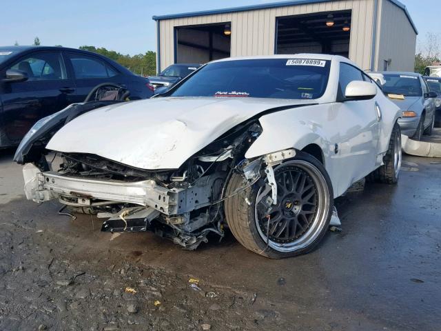 JN1AZ4EH1CM561596 - 2012 NISSAN 370Z BASE WHITE photo 2