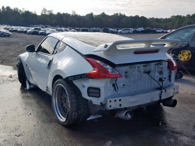 JN1AZ4EH1CM561596 - 2012 NISSAN 370Z BASE WHITE photo 3