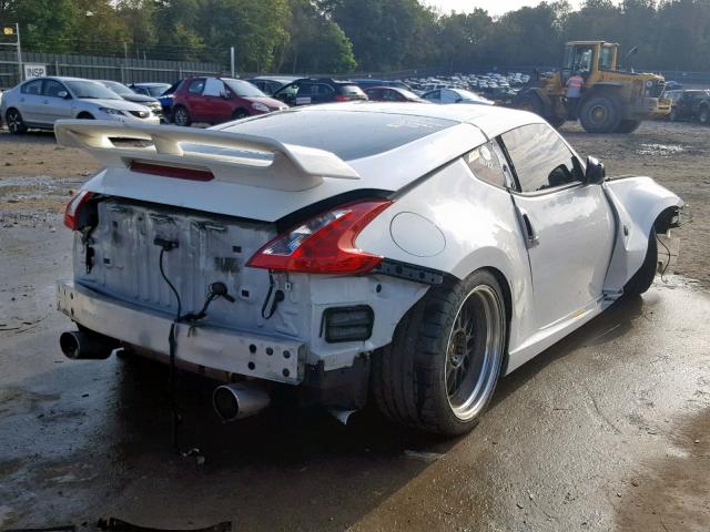 JN1AZ4EH1CM561596 - 2012 NISSAN 370Z BASE WHITE photo 4