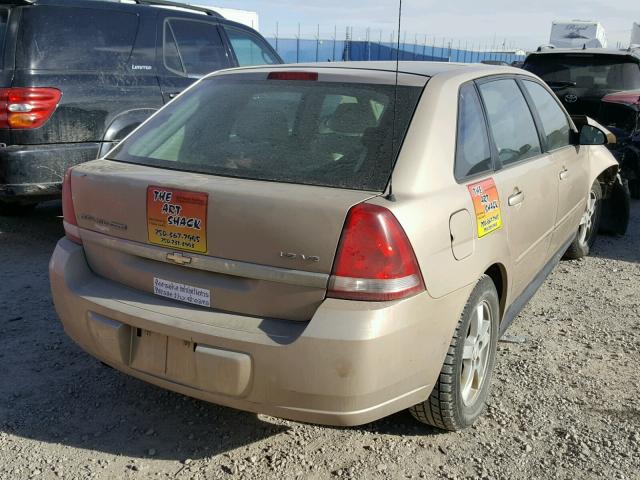1G1ZT62845F301274 - 2005 CHEVROLET MALIBU MAX 棕色 照片 4