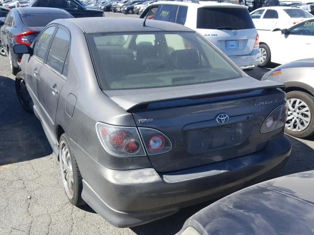 2T1BY32E55C376671 - 2005 TOYOTA COROLLA XR 灰色 照片 3