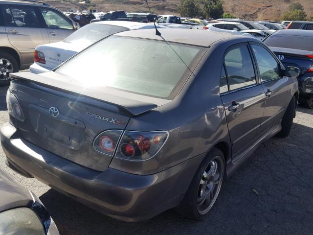 2T1BY32E55C376671 - 2005 TOYOTA COROLLA XR 灰色 照片 4