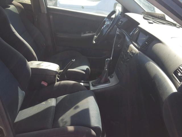 2T1BY32E55C376671 - 2005 TOYOTA COROLLA XR 灰色 照片 5