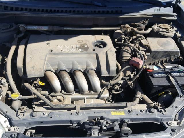 2T1BY32E55C376671 - 2005 TOYOTA COROLLA XR 灰色 照片 7