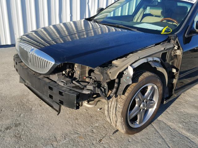 1LNHM87A55Y628001 - 2005 LINCOLN LS BLACK photo 9