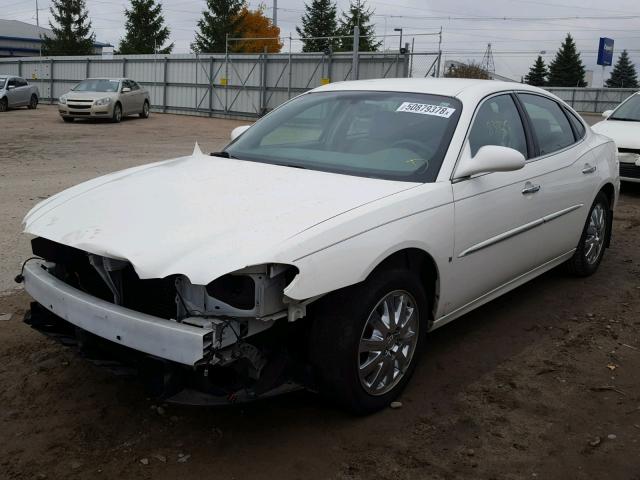 2G4WD582391121507 - 2009 BUICK LACROSSE C WHITE photo 2