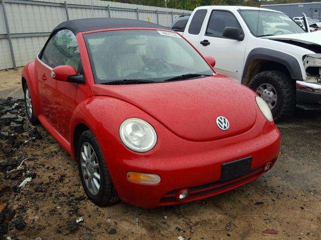 3VWCM31Y35M361683 - 2005 VOLKSWAGEN NEW BEETLE Qırmızı foto 1