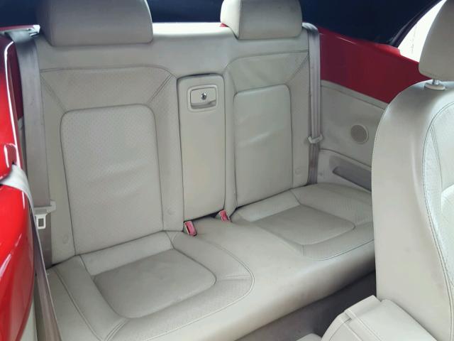 3VWCM31Y35M361683 - 2005 VOLKSWAGEN NEW BEETLE Qırmızı foto 6