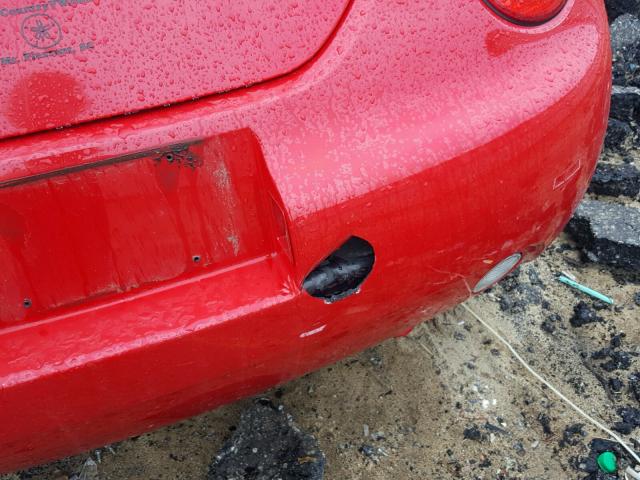 3VWCM31Y35M361683 - 2005 VOLKSWAGEN NEW BEETLE Qırmızı foto 9