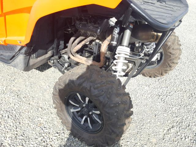 5Y4AN03Y3GA103741 - 2016 YAMAHA YXZ1000 ORANGE photo 9