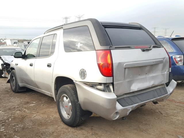 1GKET12S246174659 - 2004 GMC ENVOY XUV SILVER photo 3