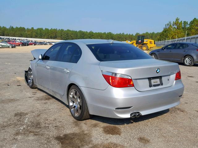 WBANA73514B801675 - 2004 BMW 530 I SILVER photo 3